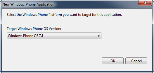 Windows Phone 7 OS Select